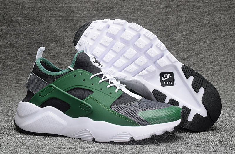 Nike Air Huarache Run Ultra Black Green Shoes